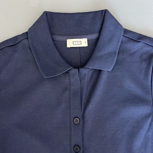 AYR The Scout Dress in Navy Blue Side Slit Size XS - Picture 5 of 10